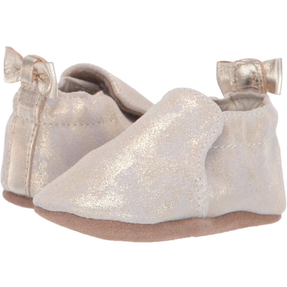 NWOB 💫 Robeez Baby Girl Soft Soles Slip-Resistant Crib Shoes